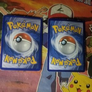 B&W ULTRA RARE BLASTOISE + MRAYQUAZA EX POKE CARDS